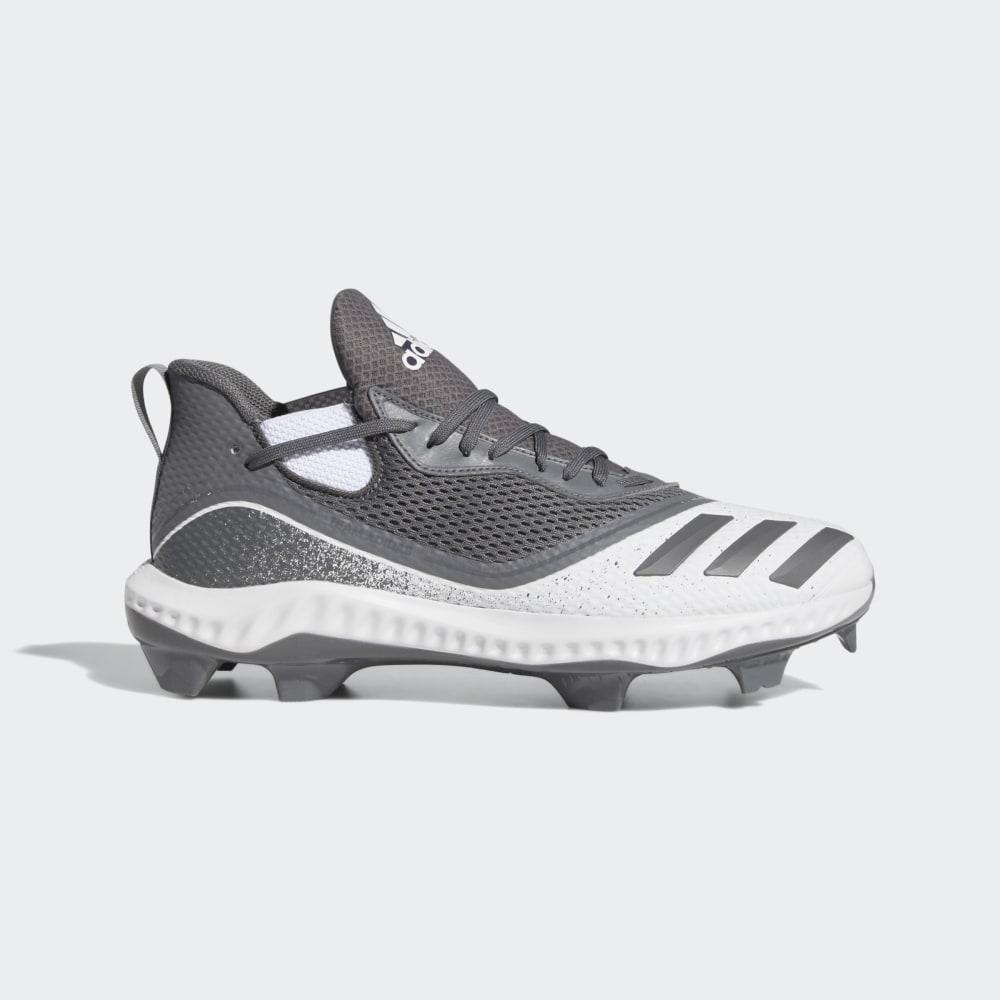 Adidas Men's Icon V Bounce TPU Baseball Cleats Grey/White Ireland G28282